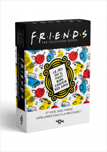 FRIENDS – Le jeu où il faut bien choisir ses amis – Jeu de cartes officiel – 3 à 7 joueurs  – Tout public