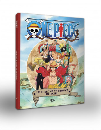 One Piece - Le cherche et trouve officiel - Livre-jeu anime - Tout public