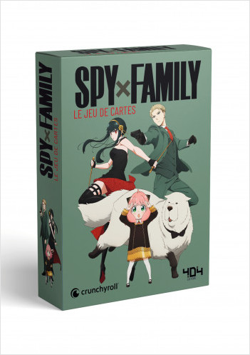 Spy x Family - Mon jeu de cartes - 2 à 5 joueurs - Jeu de cartes officiel - Tout public
