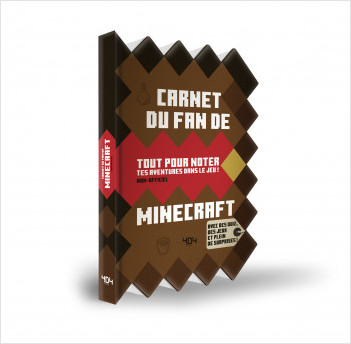 Minecraft - Le carnet du fan - Carnet à remplir avec des jeux - Jeu vidéo - Dès 7 ans