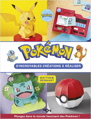 Papercraft Pokémon - Pokécraft - 14 créations à réaliser - Loisirs créatifs Pokémon officiel